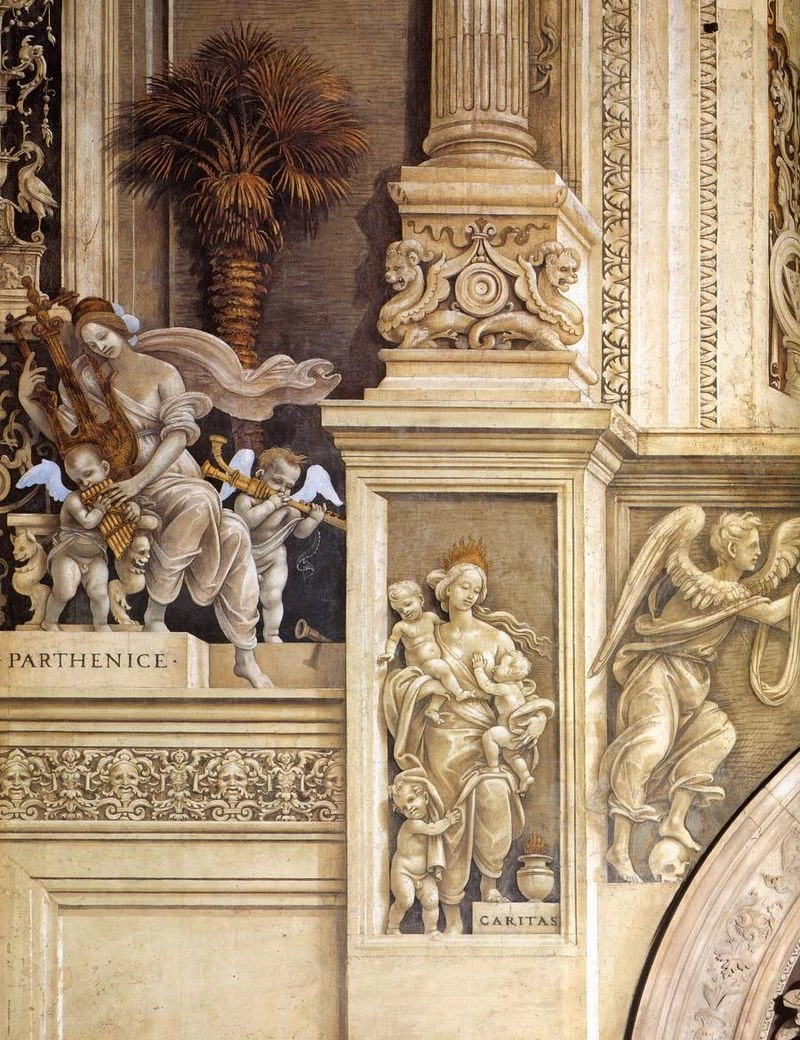 Filippo Lippi - Santa Maria Novella, Firenze, dettaglio